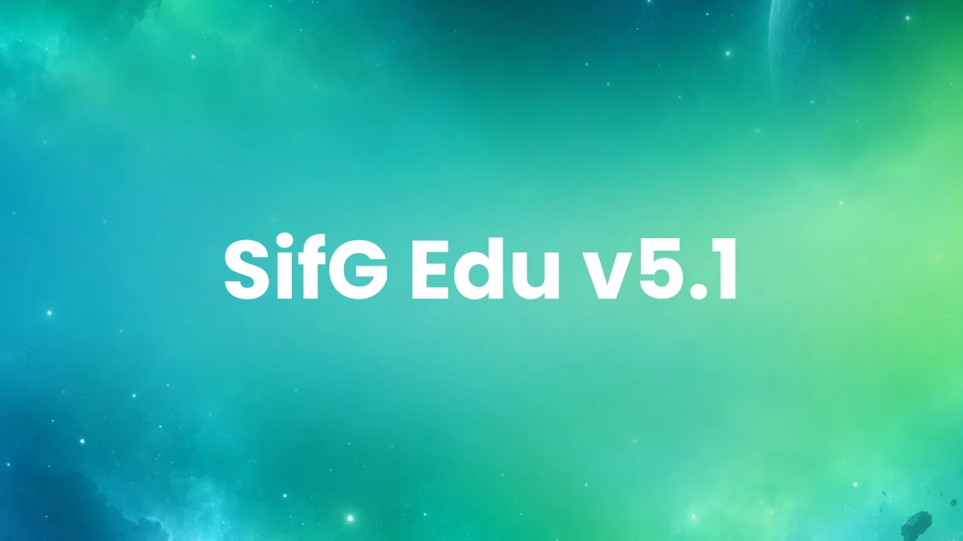 SifG Edu v5.1